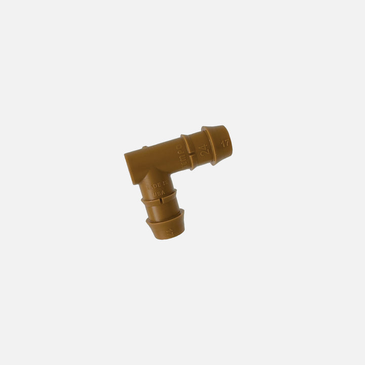 1/2" Barbed Drip Tube Elbow (5 Pack)