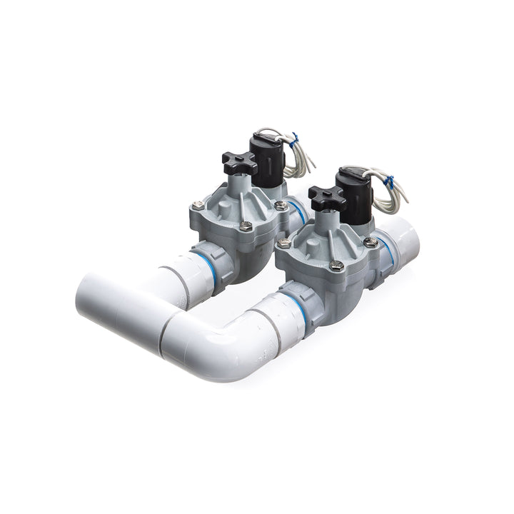 2-Zone Complete Manifold with Weathermatic® SB Valves