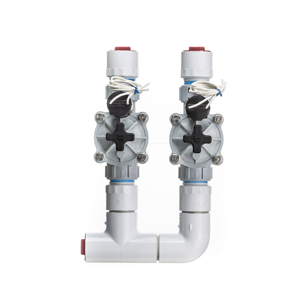 2-Zone Complete Manifold with Weathermatic® SB Valves