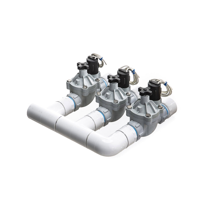 3-Zone Complete Manifold with Weathermatic® SB Valves
