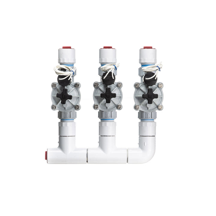 3-Zone Complete Manifold with Weathermatic® SB Valves