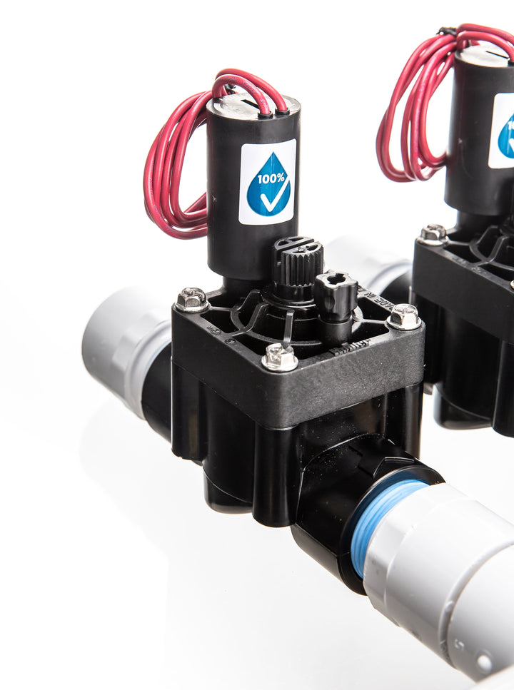 4-Zone Complete Manifold with Hunter® PGV Valves